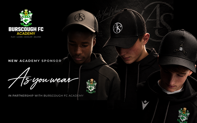 As You Wear × Burscough FC Academy