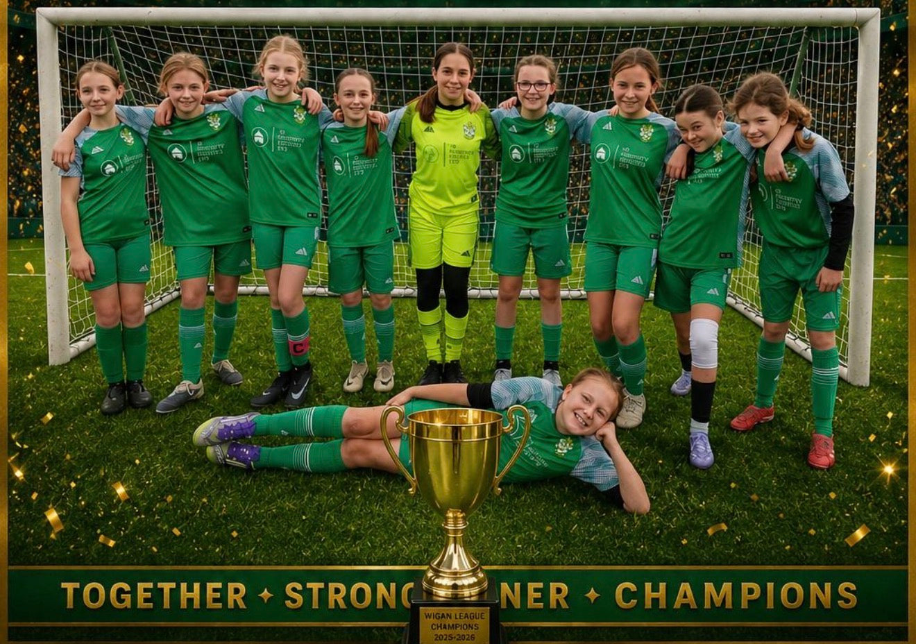 U12 Panthers Storm The League and Crowned Champions