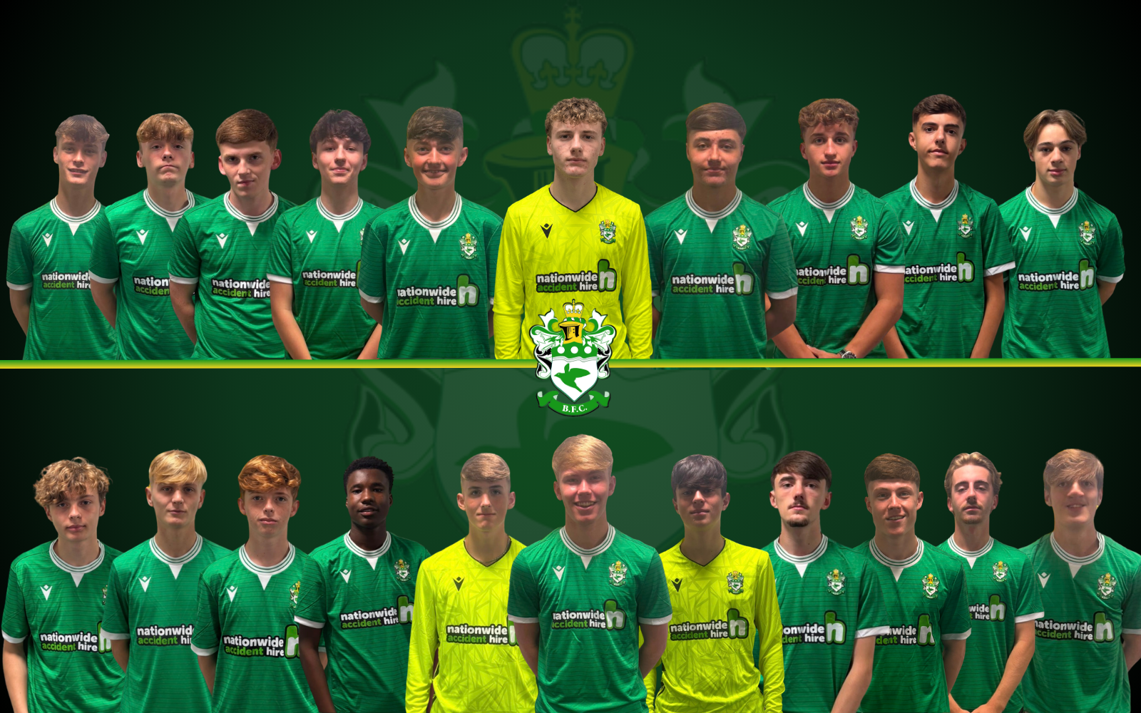 Burscough FC Academy squad